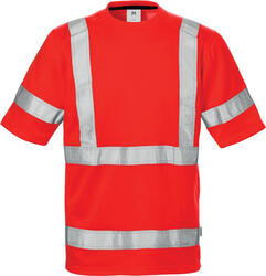 Warnschutz T-Shirt 7024 TPR, warnschutz-rot