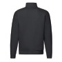 Sweatshirt Premium Zip Neck Sweat, schwarz