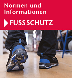 Normen und Informationen Fußschutz